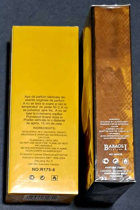 MIILION AND COBRA NATURAL SPRAY 2×100ML **PERFUME **.