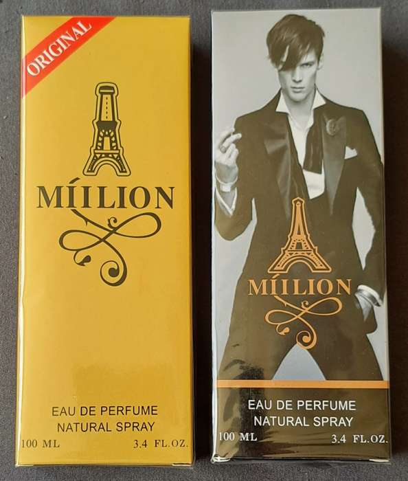 MIILION  NATURAL SPRAY 2×100ML **PERFUME **.