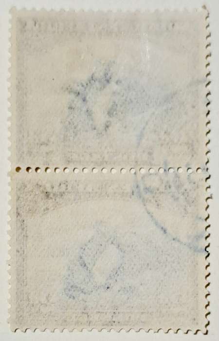 SOUTH WEST AFRICA FINE USED VERT. PAIR OF 2d .**SCARCE** 1931 **.