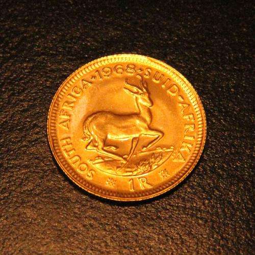R1 GOLD KRUGERRAND 1968