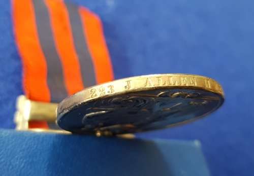 INDIA GENERAL SERVICE MEDAL (1854) - BHOOTAN CLASP - Full Size Medal