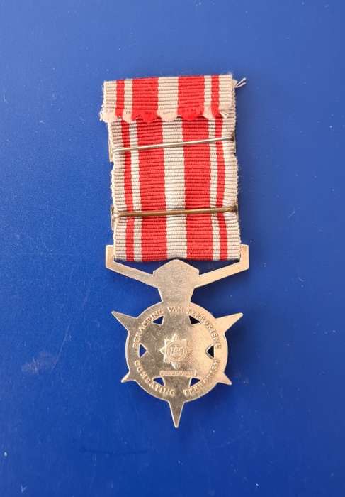 SAPS MEDAL FOR COMBATING TERRORISM - FULL SIZE