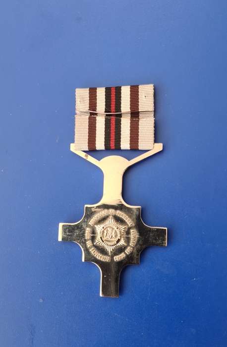 OTHER FORCES - GAZANKULU POLICE - CROSS FOR BRAVERY - FULL SIZE (SCARCE)