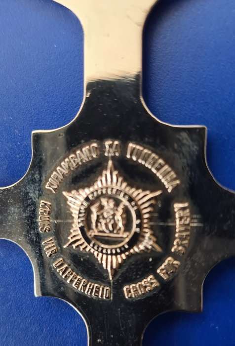 OTHER FORCES - GAZANKULU POLICE - CROSS FOR BRAVERY - FULL SIZE (SCARCE)