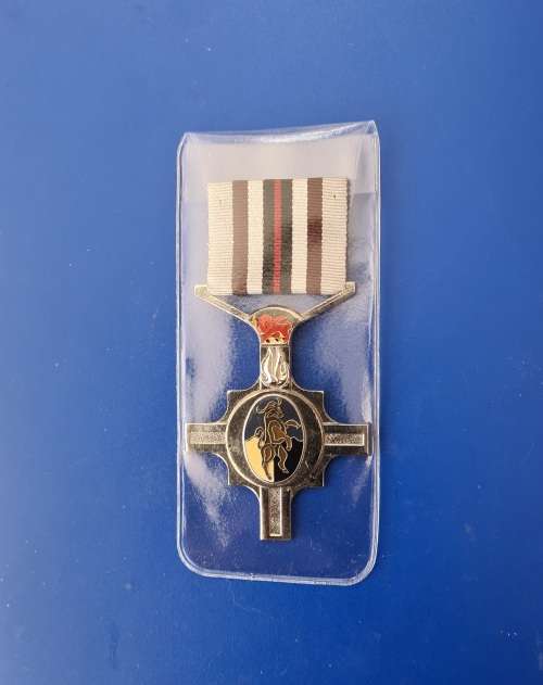 OTHER FORCES - GAZANKULU POLICE - CROSS FOR BRAVERY - FULL SIZE (SCARCE)