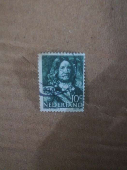 NETHERLANDS  STAMPS Admiral Johan Evertsen (1600-1666)