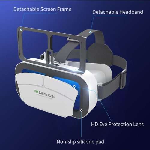 Head-mounted 3D high-definition VR glasses, 360° virtual game video head-mounted