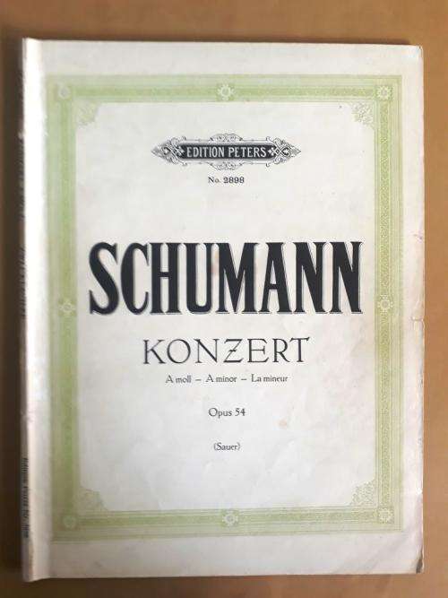 Piano Concerto in A minor, opus 54, Robert Schumann (with orch. reduction)