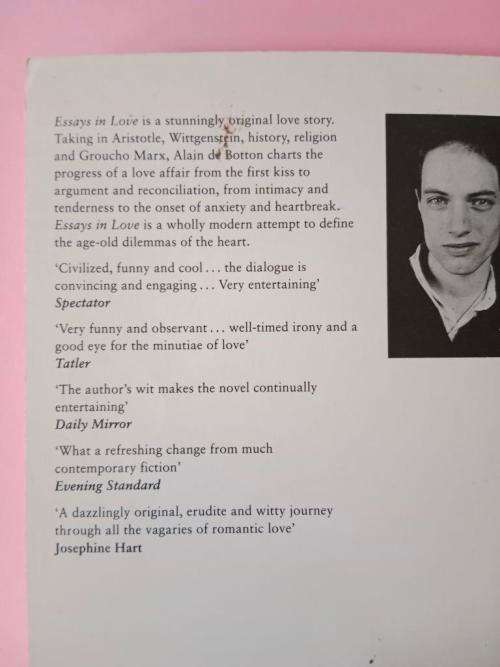 Essays in Love, Alain de Botton