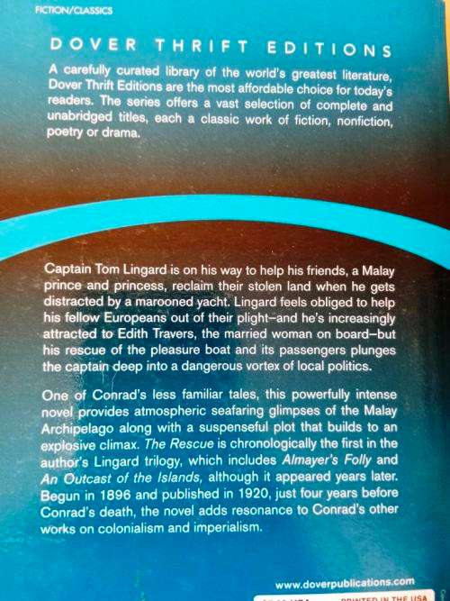 The Rescue, Joseph Conrad