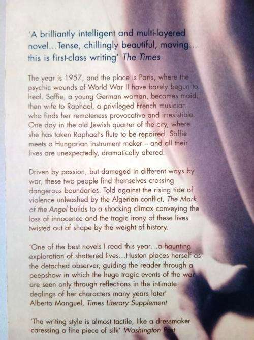 The Mark of the Angel, Nancy Huston