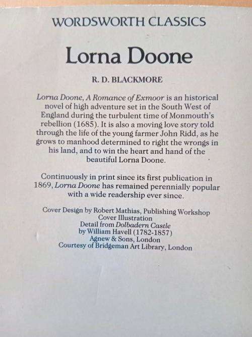 Lorna Doone, R.D. Blackmore