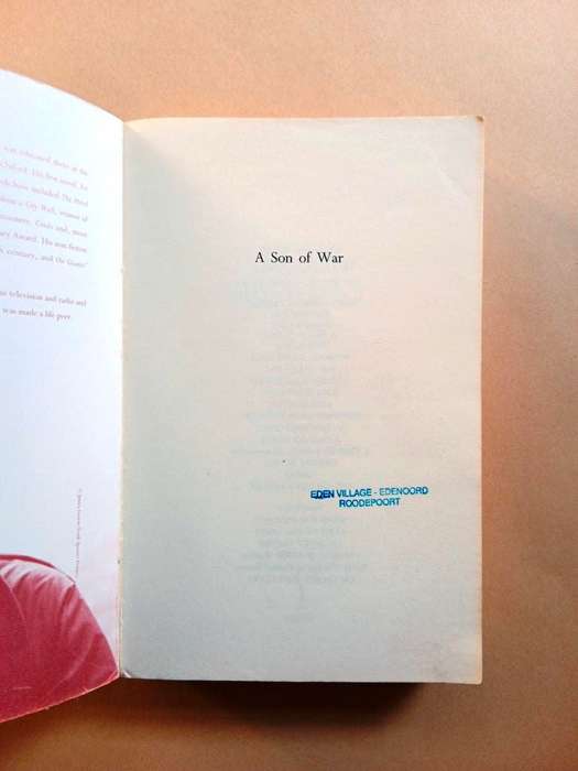 A Son of War, Melvyn Bragg