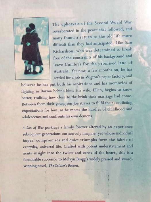 A Son of War, Melvyn Bragg