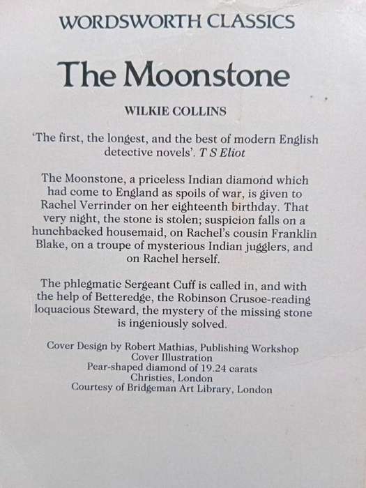 The Moonstone, Wilkie Collins