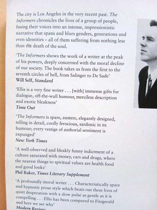 The Informers, Bret Easton Ellis