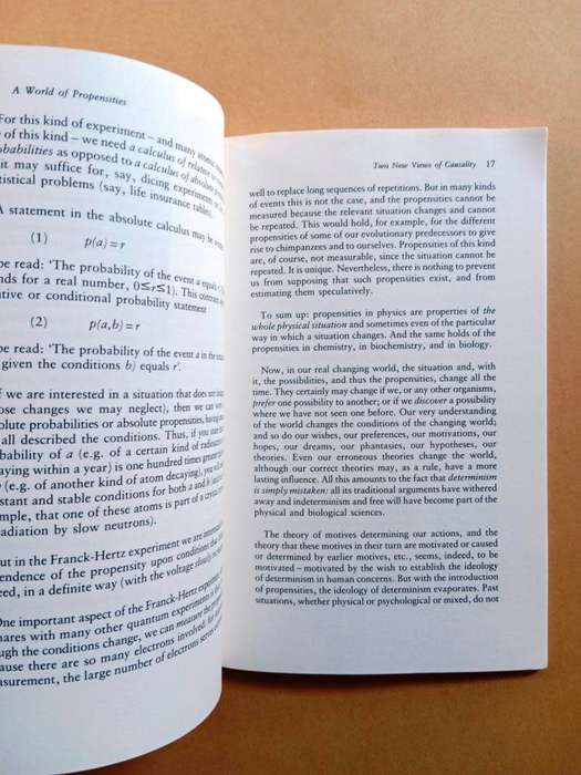 A World of Propensities, Karl Popper