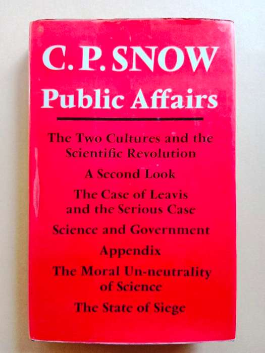 Public Affairs, C.P. Snow