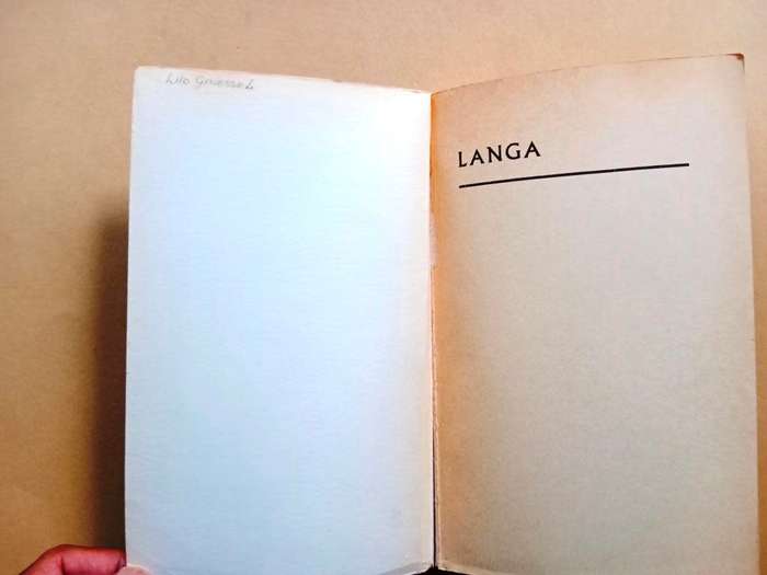 Langa - A Study of Social Groups in an African Township, Monica Wilson / Archie Mafeje