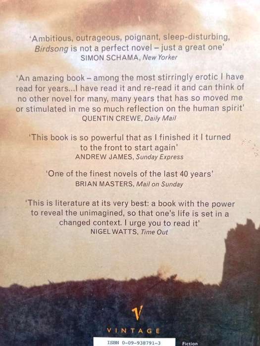 Birdsong, Sebastian Faulks