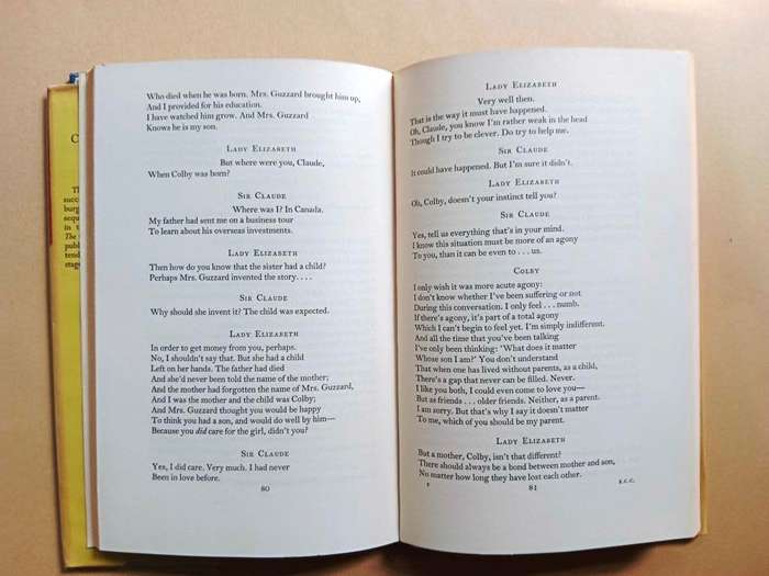 The Confidential Clerk, T.S. Eliot [first edition]