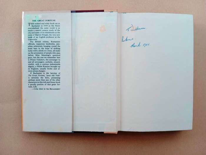 The Great Fortune, Olivia Manning