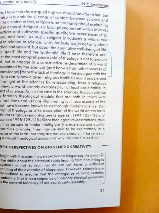 Evolution and Creativity, ed. C.W. Du Toit