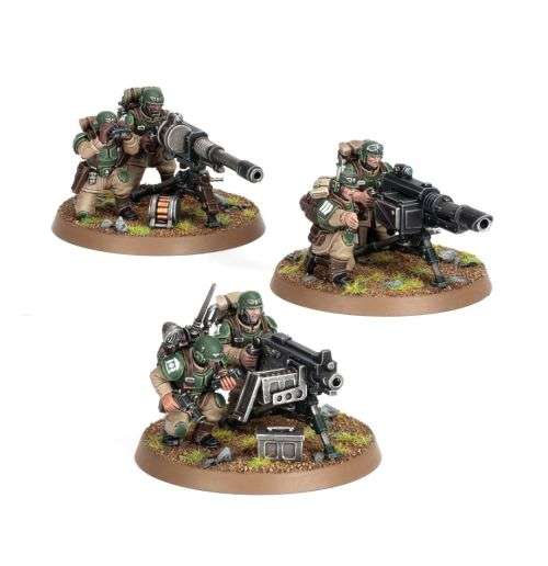 Astra Militarum: Heavy Weapons Squad- Warhammer 40K