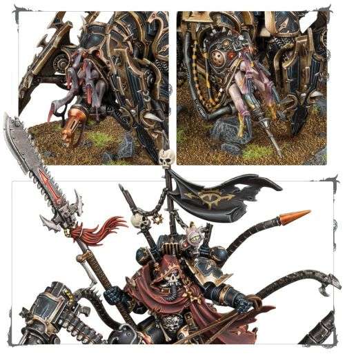 Chaos Space Marines: Vex Machinator, Arch-Lord Discordant- Warhammer 40K
