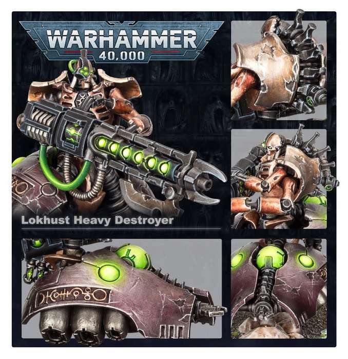 Necrons: Lokhust Heavy Destroyer - Warhammer 40k