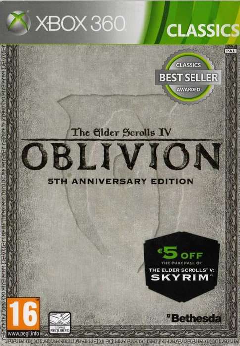 The Elder Scrolls IV Oblivion 5th Anniversary Edition (Xbox 360)
