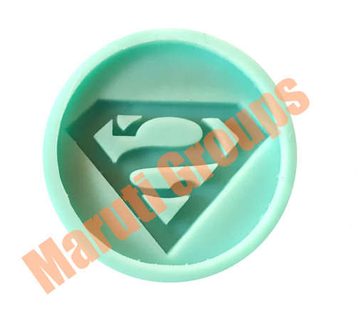 Superman silicone mould, for chocolate or fondant