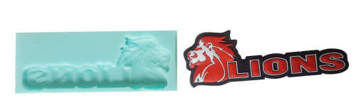 Lions silicone mould - Rugby