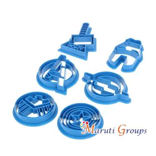 6pcs set Super Hero The Avengers Cookie Cutter (Thor Iron Man The Flash Captain America)