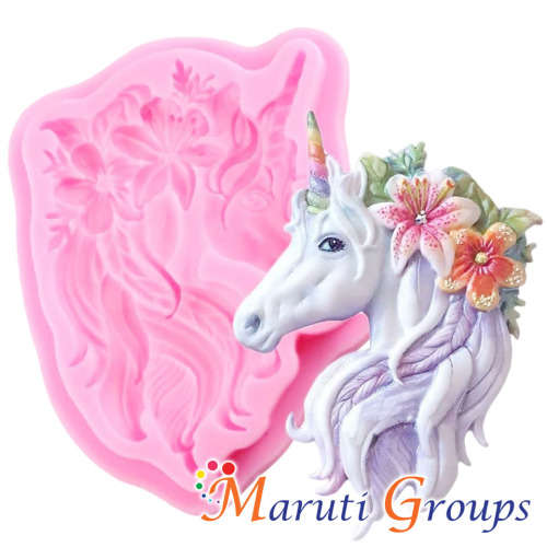 Unicorn silicone mould