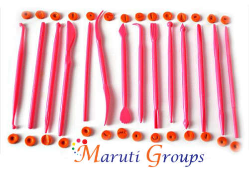 14pc Modelling Tool - Fondant bakeware