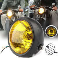 Yellow Cafe Racer retro lamp