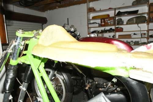 Café Racer Seat and Tank Moulds