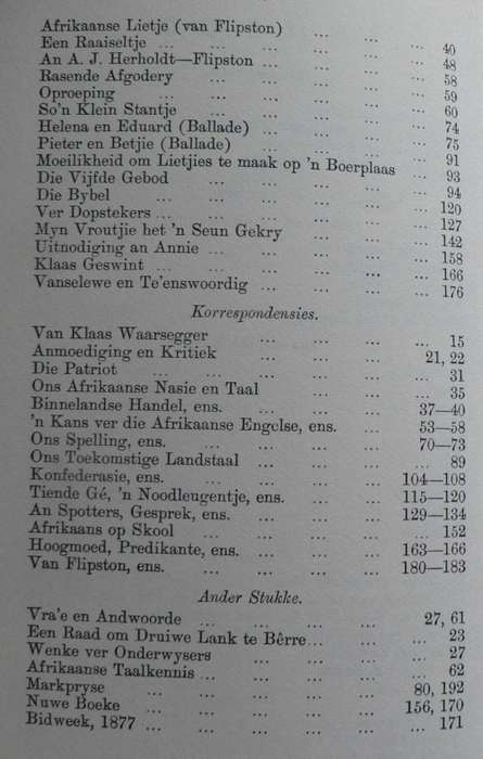 Die Afrikaanse Patriot, faksimilee van die eerste jaargang 1876