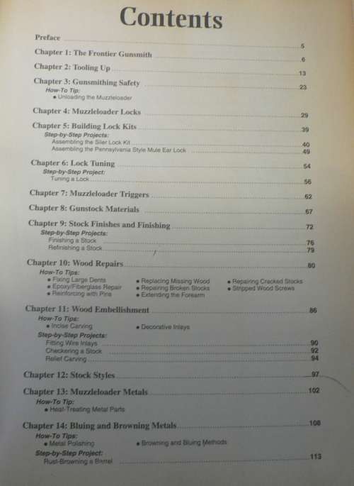Black Powder Hobby Gunsmithing by Fadala and Storey