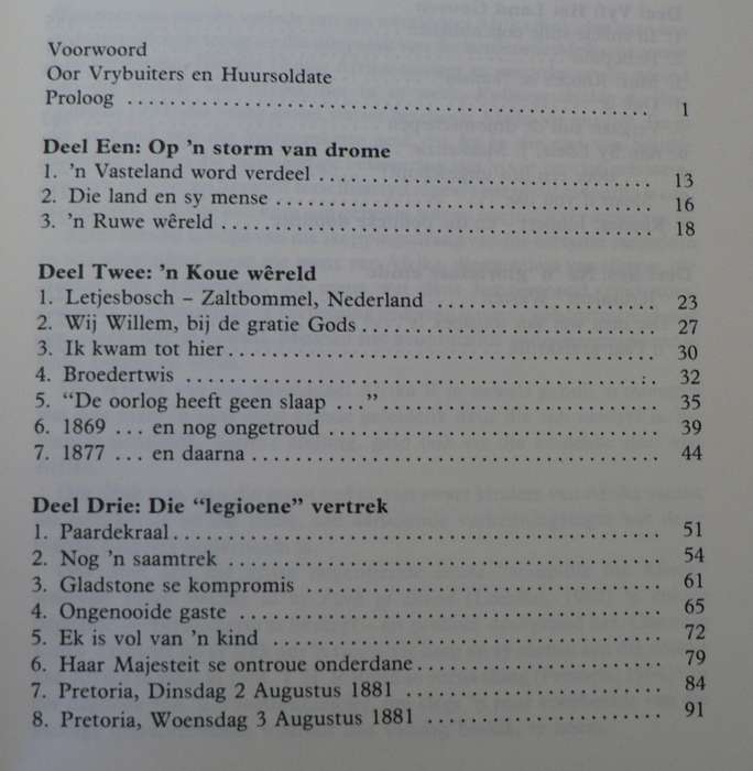 Op `n storm van drome deur A. du Toit(republiek Stellaland en Goosen)