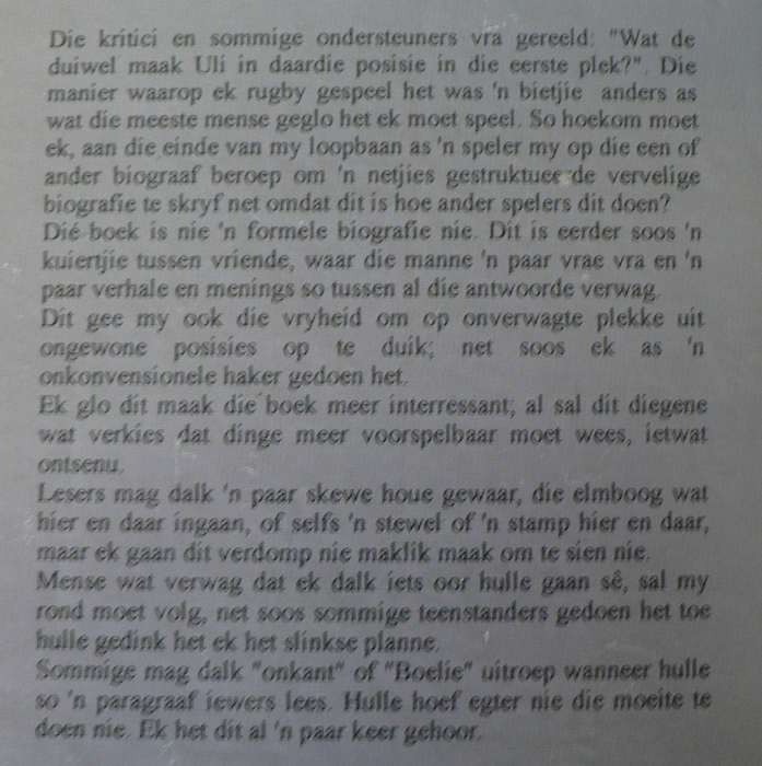 Uli Boelie(Uli Schmidt geteken)