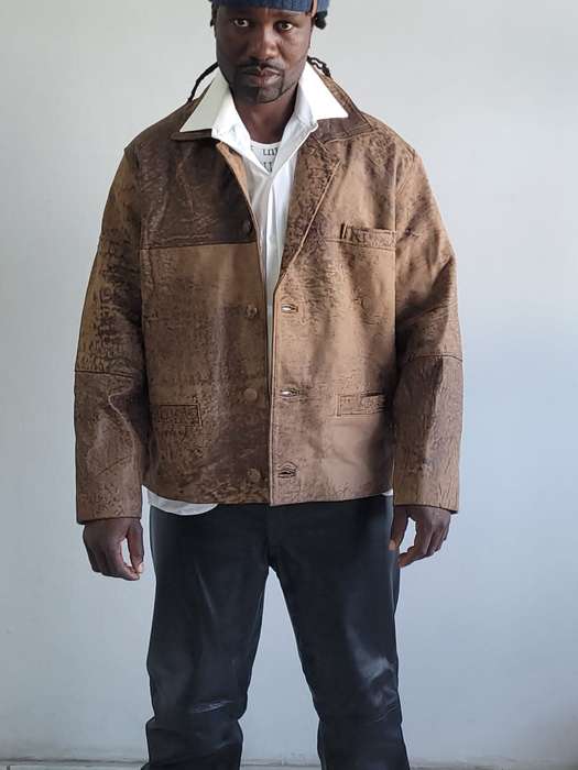Yellowstone Season 02 Kayce Dutton - Stone Wash Leather Jacket for Men, size m,l,xl