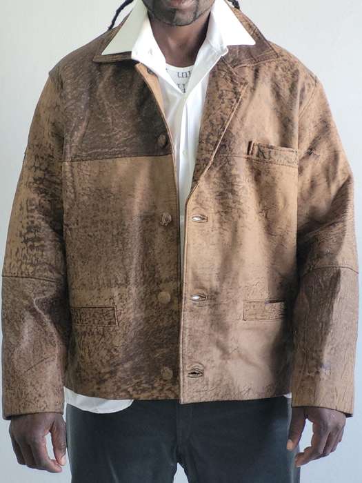Yellowstone Season 02 Kayce Dutton - Stone Wash Leather Jacket for Men, size m,l,xl