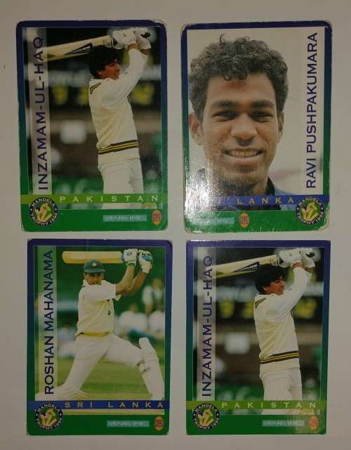 1994 Mandela Trophy Cricket Cards