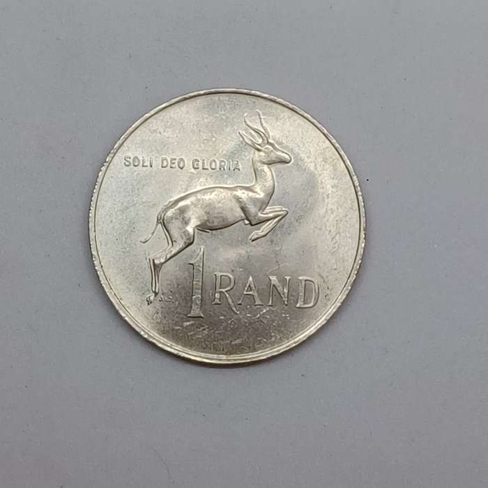 1967 Silver 1 Rand Suid Afrika