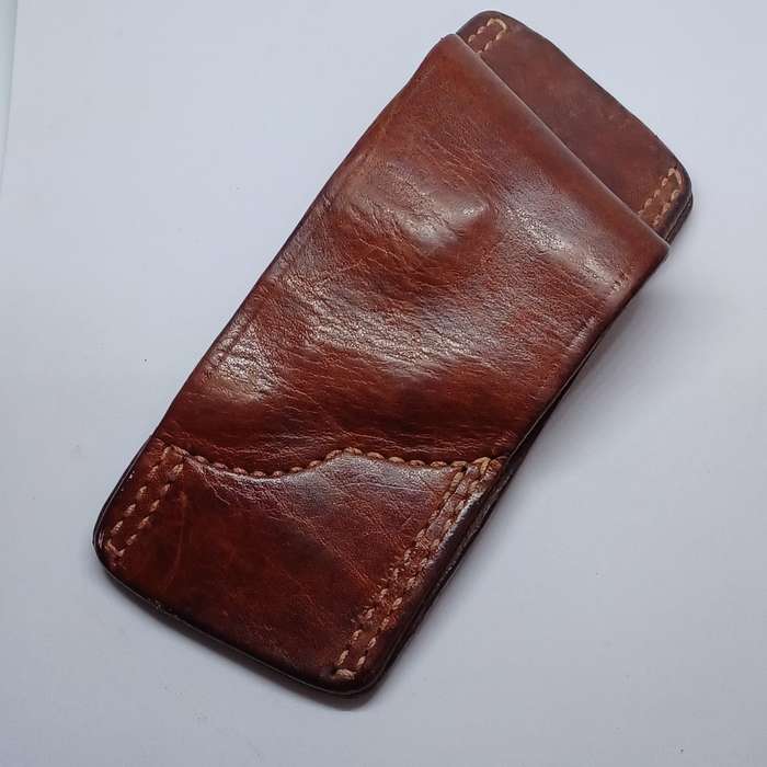 Vintage  leather 357 magnum 4inch bikini holster  ( EL PASO LEATHER)
