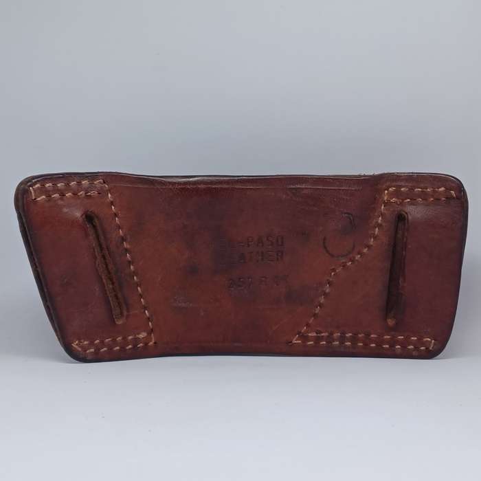 Vintage  leather 357 magnum 4inch bikini holster  ( EL PASO LEATHER)