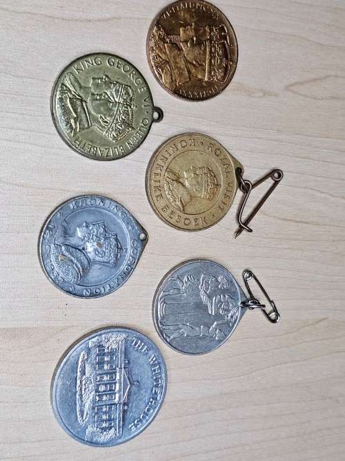 Variety of Medals and Tokens