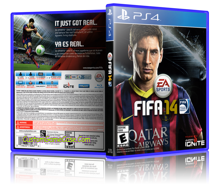 FIFA 14 - EA SPORTS - Game - For PS4 - PS4 Slim and Sony PlayStation 4 Pro